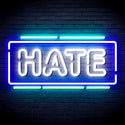 advpro-hate-ultra-bright-led-neon-sign-fnu0340 - Multi-Color 8