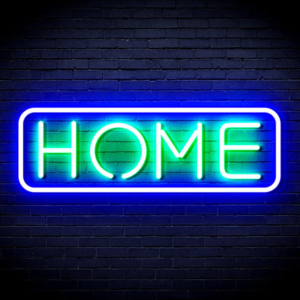 advpro-home-ultra-bright-led-neon-sign-fnu0341 - Green & Blue