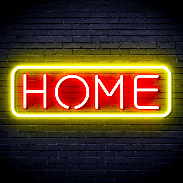 advpro-home-ultra-bright-led-neon-sign-fnu0341 - Red & Yellow