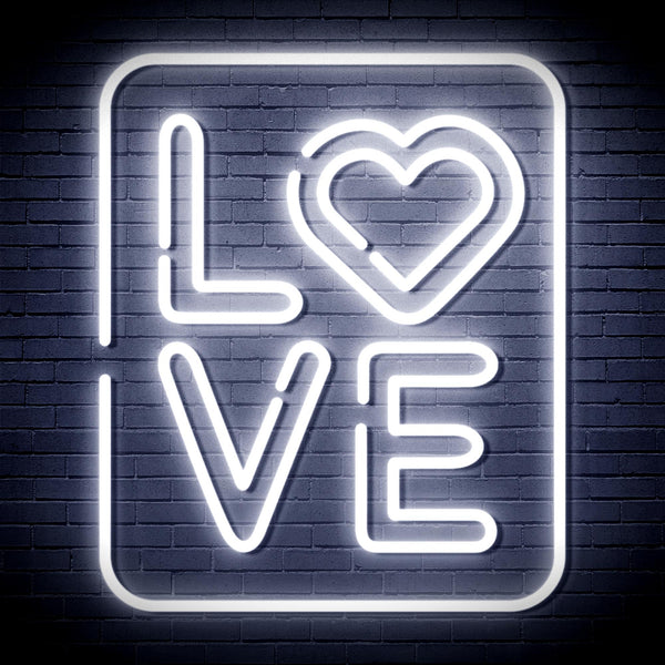 advpro-love-ultra-bright-led-neon-sign-fnu0343 - White
