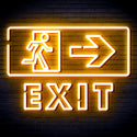 advpro-exit-sign-ultra-bright-led-neon-sign-fnu0344 - Golden Yellow