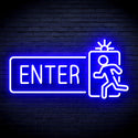 advpro-enter-sign-ultra-bright-led-neon-sign-fnu0345 - Blue