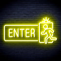 advpro-enter-sign-ultra-bright-led-neon-sign-fnu0345 - Yellow