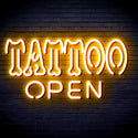 advpro-tattoo-open-ultra-bright-led-neon-sign-fnu0347 - Golden Yellow