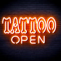 advpro-tattoo-open-ultra-bright-led-neon-sign-fnu0347 - Orange