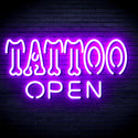 advpro-tattoo-open-ultra-bright-led-neon-sign-fnu0347 - Purple