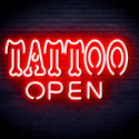 advpro-tattoo-open-ultra-bright-led-neon-sign-fnu0347 - Red