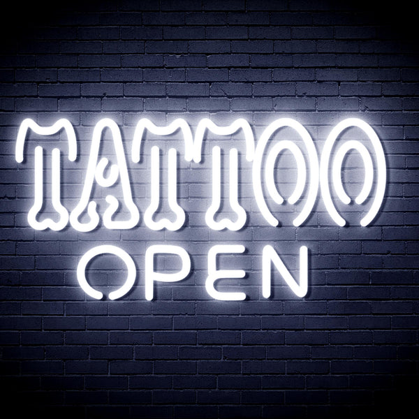 advpro-tattoo-open-ultra-bright-led-neon-sign-fnu0347 - White