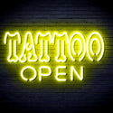 advpro-tattoo-open-ultra-bright-led-neon-sign-fnu0347 - Yellow