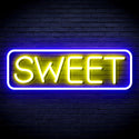 advpro-sweet-sign-ultra-bright-led-neon-sign-fnu0349 - Blue & Yellow