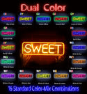 advpro-sweet-sign-ultra-bright-led-neon-sign-fnu0349 - Dual-Color