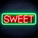 advpro-sweet-sign-ultra-bright-led-neon-sign-fnu0349 - Green & Red