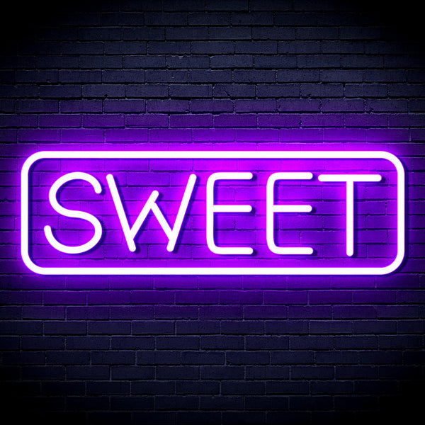 advpro-sweet-sign-ultra-bright-led-neon-sign-fnu0349 - Purple