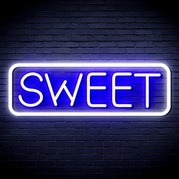 advpro-sweet-sign-ultra-bright-led-neon-sign-fnu0349 - White & Blue