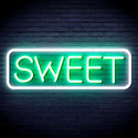 advpro-sweet-sign-ultra-bright-led-neon-sign-fnu0349 - White & Green