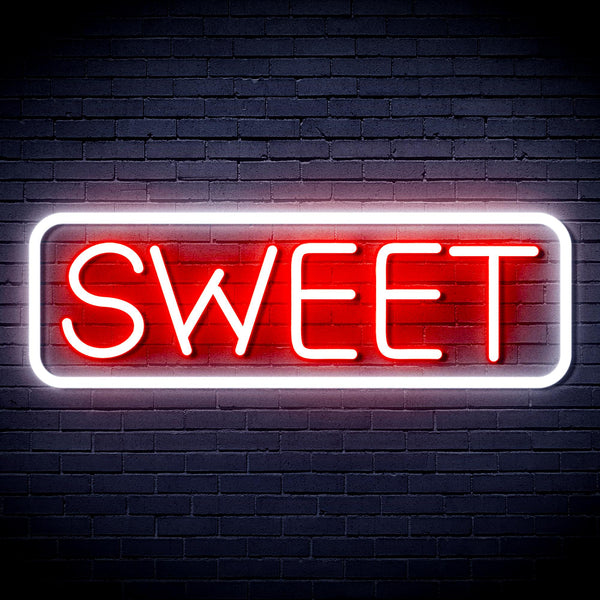advpro-sweet-sign-ultra-bright-led-neon-sign-fnu0349 - White & Red