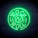 advpro-rock-roll-ultra-bright-led-neon-sign-fnu0350 - Green
