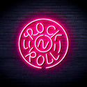 advpro-rock-roll-ultra-bright-led-neon-sign-fnu0350 - Pink