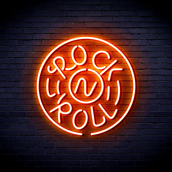 advpro-rock-roll-ultra-bright-led-neon-sign-fnu0350 - Orange