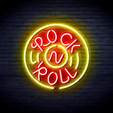 advpro-rock-roll-ultra-bright-led-neon-sign-fnu0350 - Red & Yellow
