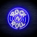 advpro-rock-roll-ultra-bright-led-neon-sign-fnu0350 - White & Blue