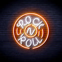 advpro-rock-roll-ultra-bright-led-neon-sign-fnu0350 - White & Orange