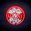 advpro-rock-roll-ultra-bright-led-neon-sign-fnu0350 - White & Red