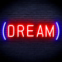 advpro-dream-ultra-bright-led-neon-sign-fnu0351 - Blue & Red