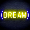 advpro-dream-ultra-bright-led-neon-sign-fnu0351 - Blue & Yellow