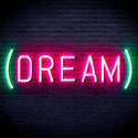 advpro-dream-ultra-bright-led-neon-sign-fnu0351 - Green & Pink