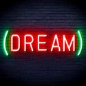 advpro-dream-ultra-bright-led-neon-sign-fnu0351 - Green & Red