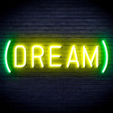 advpro-dream-ultra-bright-led-neon-sign-fnu0351 - Green & Yellow