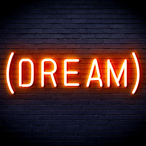 advpro-dream-ultra-bright-led-neon-sign-fnu0351 - Orange