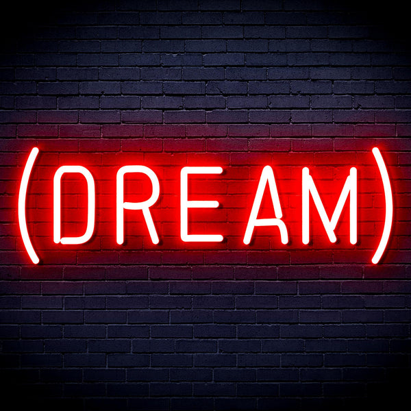 advpro-dream-ultra-bright-led-neon-sign-fnu0351 - Red