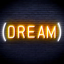 advpro-dream-ultra-bright-led-neon-sign-fnu0351 - White & Golden Yellow