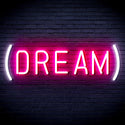 advpro-dream-ultra-bright-led-neon-sign-fnu0351 - White & Pink