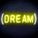 advpro-dream-ultra-bright-led-neon-sign-fnu0351 - White & Yellow