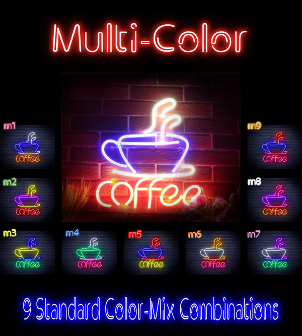 advpro-coffee-cup-ultra-bright-led-neon-sign-fnu0352 - Multi-Color