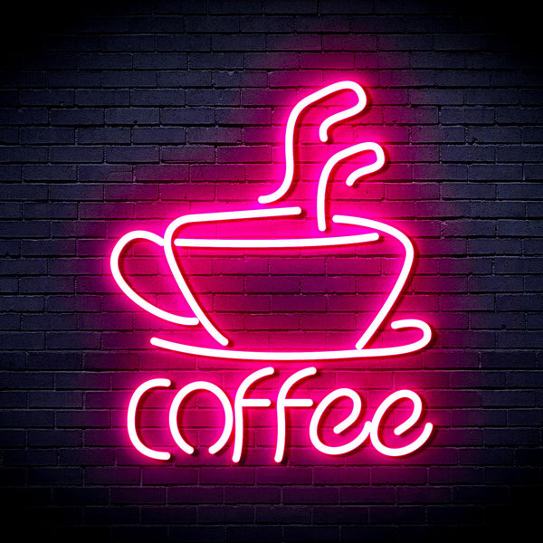 advpro-coffee-cup-ultra-bright-led-neon-sign-fnu0352 - Pink