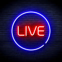 advpro-live-ultra-bright-led-neon-sign-fnu0353 - Red & Blue