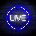 advpro-live-ultra-bright-led-neon-sign-fnu0353 - White & Blue