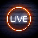 advpro-live-ultra-bright-led-neon-sign-fnu0353 - White & Orange