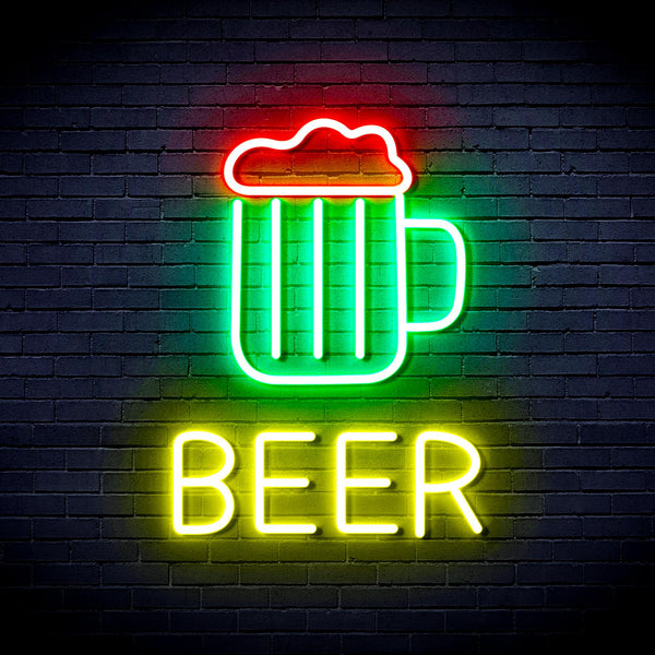 advpro-beer-mug-ultra-bright-led-neon-sign-fnu0354 - Multi-Color 6