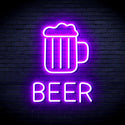 advpro-beer-mug-ultra-bright-led-neon-sign-fnu0354 - Purple