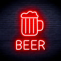advpro-beer-mug-ultra-bright-led-neon-sign-fnu0354 - Red