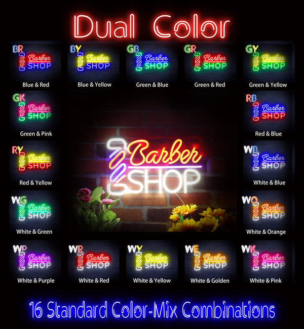 advpro-barber-shop-with-barber-pole-ultra-bright-led-neon-sign-fnu0355 - Dual-Color