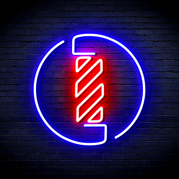advpro-barber-pole-ultra-bright-led-neon-sign-fnu0356 - Blue & Red