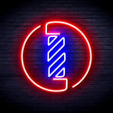 advpro-barber-pole-ultra-bright-led-neon-sign-fnu0356 - Red & Blue