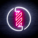 advpro-barber-pole-ultra-bright-led-neon-sign-fnu0356 - White & Pink
