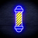advpro-barber-pole-ultra-bright-led-neon-sign-fnu0357 - Blue & Yellow
